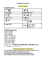 Phương pháp giải toán Đại số Lớp 8